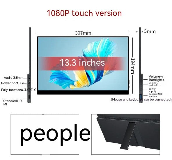 Touchscreen Portable Monitor