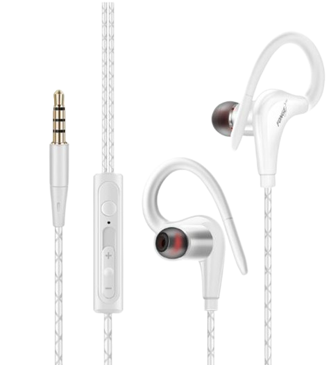 Universal In-Ear Sports Headphones with Microphone
